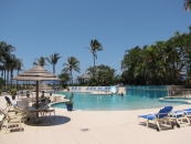 Lagoon Pool with water slide - yours for the booking